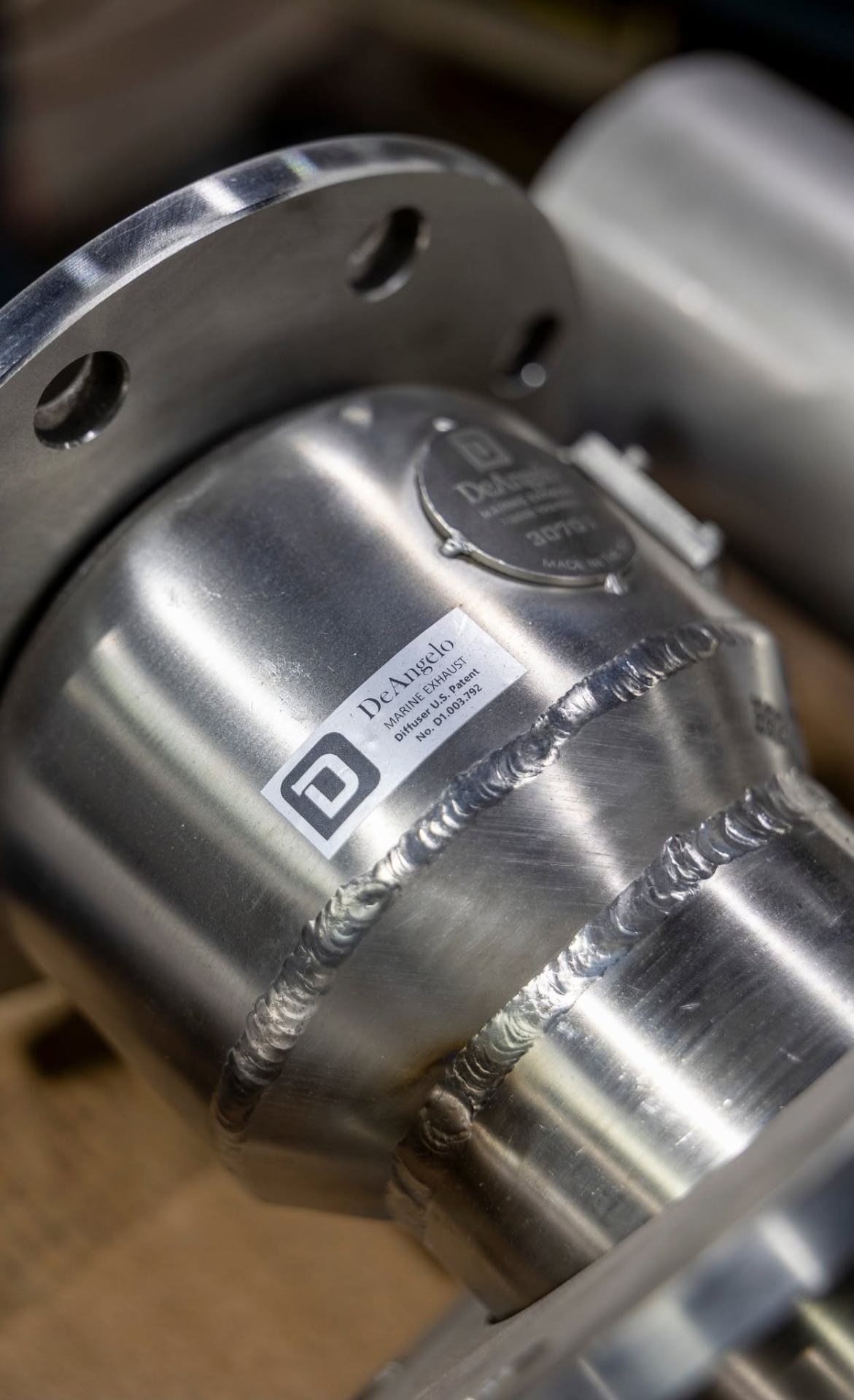 Patented Diffuser — Weld Detail