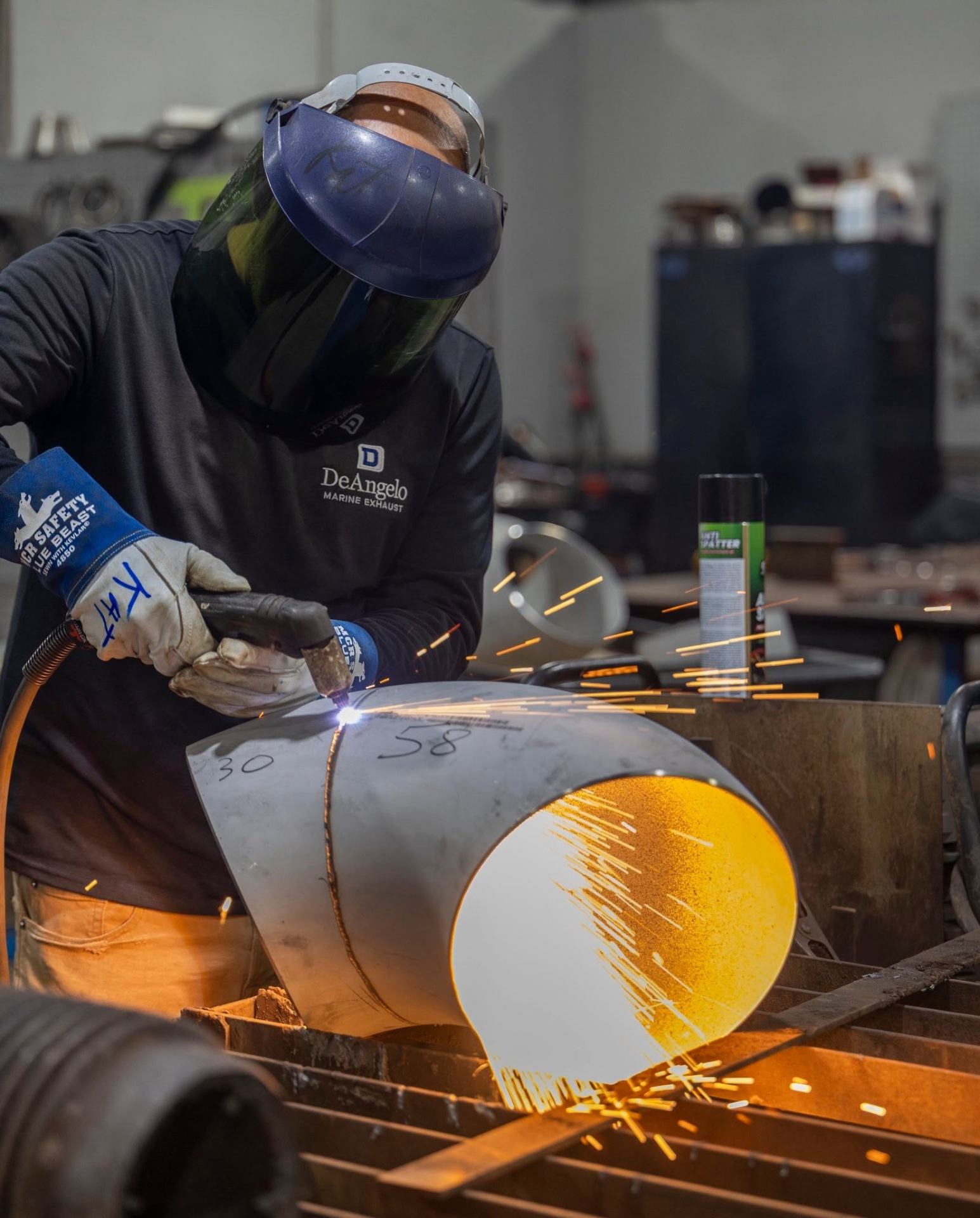Plasma Cutting a Stainless Cone