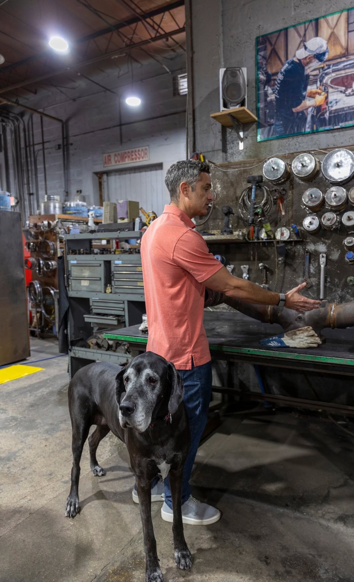 Owner on the Shop Floor