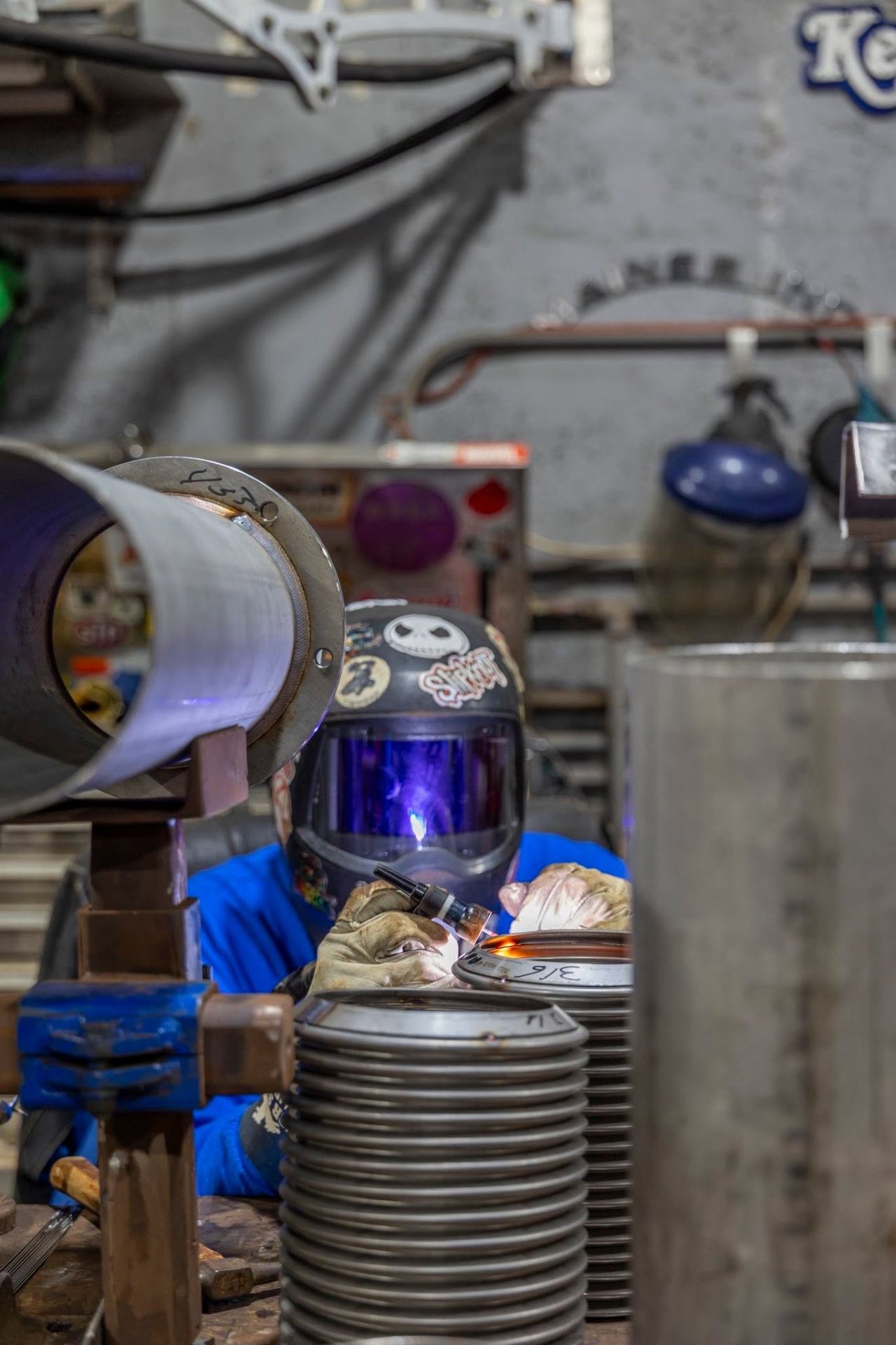 Welding Bellows Convolutions