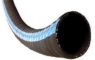 Corrugated neoprene hose
