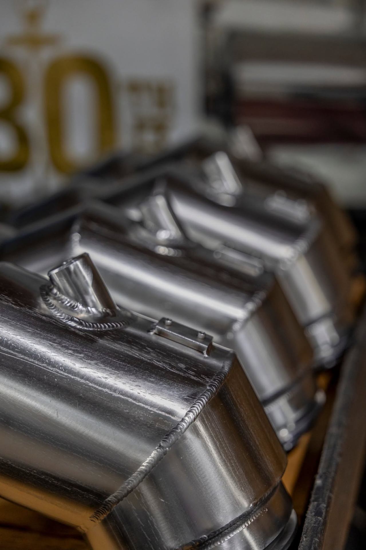 Polished stainless welds — 30 year build