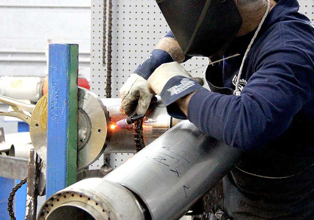Welder at Work