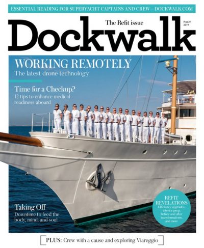 Dockwalk cover August 2019