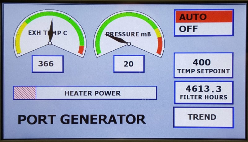 SeaClean particulate filter system